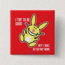 Suche nach rosa häschen buttons Beleidigung