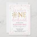 Suche nach onederland geburtstag einladungen Rosa und gold