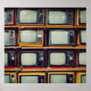 Suche nach retro fernsehen poster Vintag