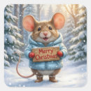 Suche nach weihnachtsmaus aufkleber Niedlich