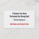 Suche nach hüte visitenkarten Vintag