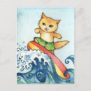 Suche nach surfer postkarten Katze