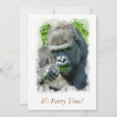 Suche nach lustiger gorilla einladungen Primate