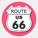 Suche nach route 66 aufkleber Klassisch