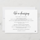 Suche nach hochzeits ankündigungs karten Planänderung