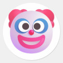 Suche nach niedlicher clown aufkleber Spaß