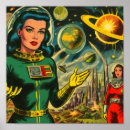 Suche nach fiction poster Vintage science fiction
