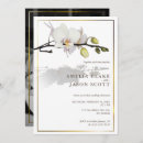 Suche nach orchideen hochzeits einladungen Minimalistisch