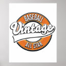 Suche nach vintager baseball poster Baseballgeschenk
