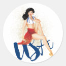 Suche nach pinup aufkleber Vintag