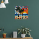 Suche nach palm poster Generativer inhalt