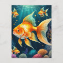 Suche nach goldfisch postkarten Aquarium
