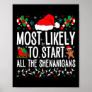 Suche nach shenanigans poster Weihnachten
