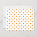 Suche nach orange polka karten Muster