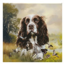 Suche nach englisch cocker spaniel poster Jagd