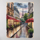 Suche nach eiffelturm paris poster Aquarell