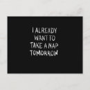 Suche nach nickerchen machen postkarten Typografie