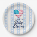 Suche nach blaue teller Baby shower