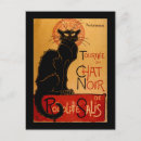 Suche nach le chat noir postkarten Katze