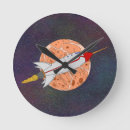 Suche nach rakete wanduhren Weltraum