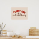 Suche nach gebraut poster Kaffee