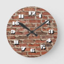 Suche nach ziegelsteine wanduhren Braun