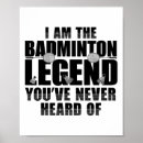 Suche nach womens funny poster Badminton