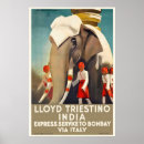Suche nach vintager elefant poster Vintage reiseplakat