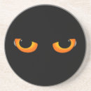 Suche nach schwarze katze halloweens untersetzer Orange