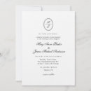 Suche nach monogramm hochzeit einladungen Traditionell