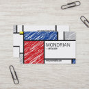 Suche nach mondrian visitenkarten Abstrakt