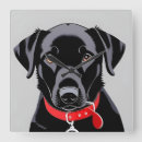 Suche nach schwarzer labrador wanduhren Hund