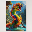 Suche nach drache puzzle Bunt