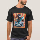 Suche nach ninja katze tshirts Retro