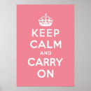 Suche nach keep calm and carry on poster British