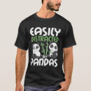 Suche nach panda bären tshirts Schwarz weiß