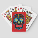 Suche nach sugar skull spielkarten Zuckerschädel