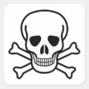 Suche nach totenkopf mit gekreuzter knochen aufkleber Tod