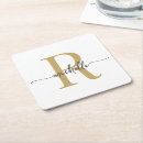 Suche nach gold und weiß untersetzer Für sie