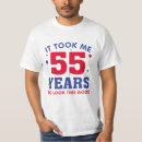 Suche nach 55 geburtstag tshirts Fünfundfünfzig