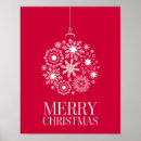 Suche nach weiße schneeflocken poster Frohe weihnachten