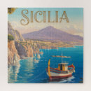 Suche nach sizilien puzzle Reise