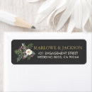 Suche nach lila hochzeit rücksende aufkleber Bride