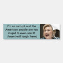 Suche nach verdorben autoaufkleber Hillary