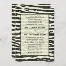 Suche nach zebramuster einladungen Für sie