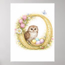 Suche nach baby eule poster Dekor