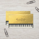 Suche nach tastatur visitenkarten Pianist