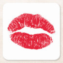 Suche nach rote lippen untersetzer Küssen