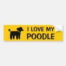 Suche nach poodle autoaufkleber Hunde