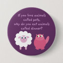 Suche nach vegetarier buttons Niedlich